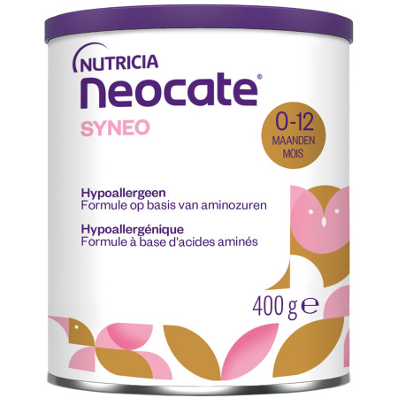 Nutricia Neocate Syneo Poedermelk 0-12 MaandenKoemelkeiwitallergie Bilk 400g