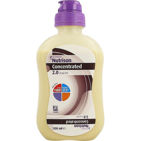 Nutricia Nutrison Geconcentreerd Volledige Sondevoeding Fles 500ml