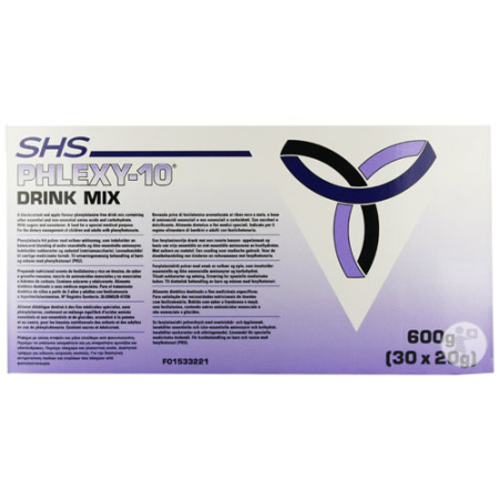 Nutricia Phlexy-10 Drankmix Zwarte Bessen/Appel Zakjes 30x20g