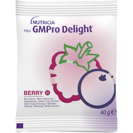 Nutricia PKU GMPro Delight 20 Bosvruchten 30x40g