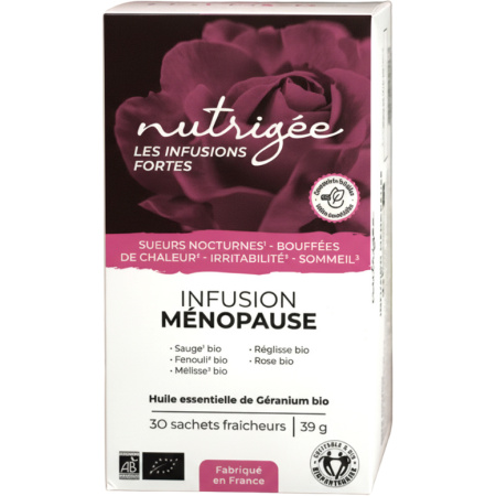 Nutrigée Menopauze Infusie 30 Vershoudzakjes