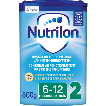 Nutrilon 2 Opvolgmelk Baby 6-12 Maanden Melkpoeder Bilk 800g
