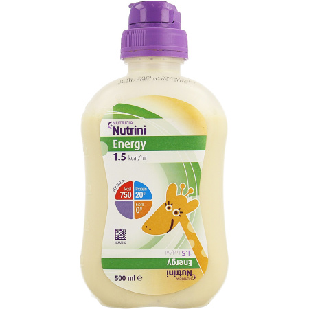 Nutricia Nutrini Energy Volledige voeding van Probe Fles 500ml