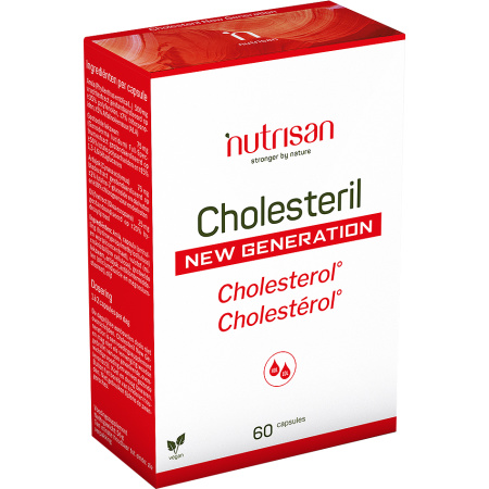 Nutrisan Cholesteril New Generation 60 Vegetarische Capsules