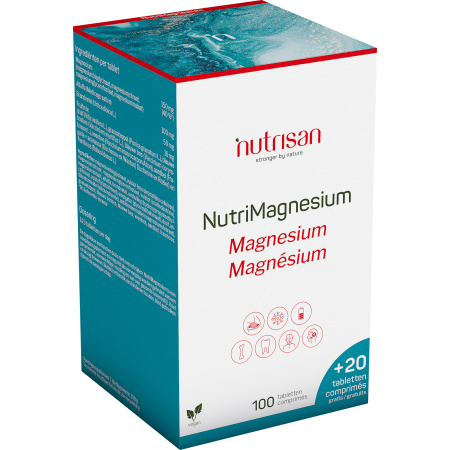 Nutrisan NutriMagnesium 100 Tabletten + 20 Tabletten Gratis