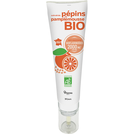 Nutrisanté Grapefruit Zaad Extract Bio Tube 30ml