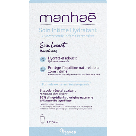 Vitavea Manhaé Hydraterende Intieme Verzorging Fles 200ml