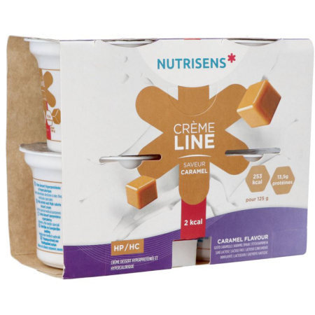 Nutrisens Crèmeline 2kcal Karamel 4x125g