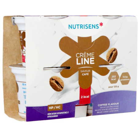 Nutrisens Crèmeline 2kcal Koffie 4x125g