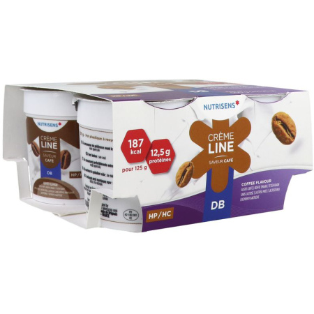 Nutrisens Crèmeline DB Koffiesmaak 4x125g