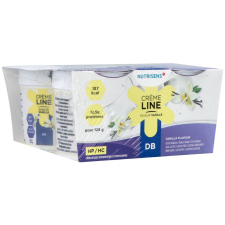 Nutrisens Crèmeline DB Vanillesmaak 4x125g