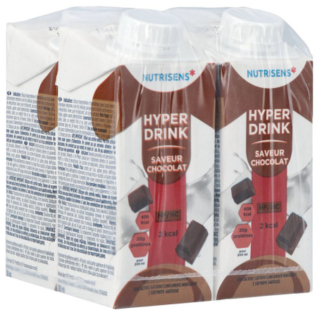 Nutrisens Hyperdrink 2kcal Chocolade 4x200ml