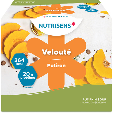 Nutrisens Velouté Pompoen 4x80g