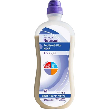 Nutricia Nutrison Peptisorb Plus HEHP Volledige Sondevoeding Fles 1l