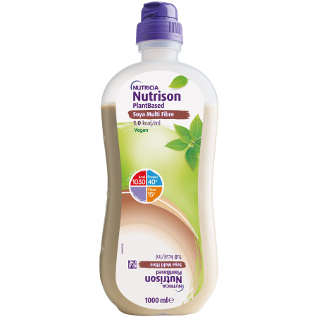 Nutrison Plantaardige Soja Multi Fibre Fles 1000ml