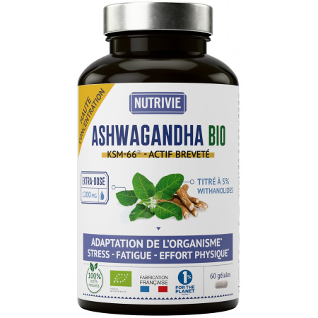 Nutrivie Bio Ashwagandha 60 Capsules
