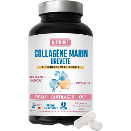 Nutrivie Gepatenteerd Marine Collageen 90 Capsules