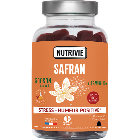 Nutrivie Gepatenteerde Saffraan Gummies 60 Stuks