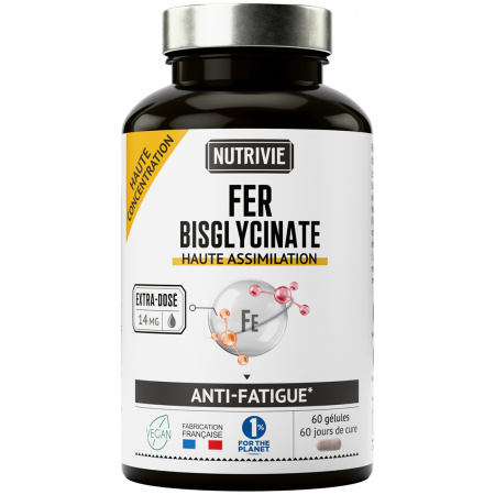 Nutrivie IJzer Bisglycinaat 60 Capsules