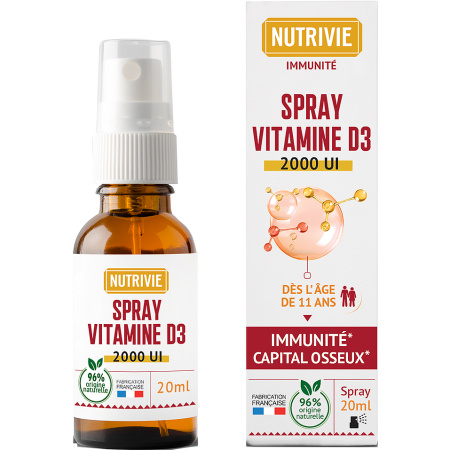 Nutrivie Vitamine D3 2000IE Spray 20ml