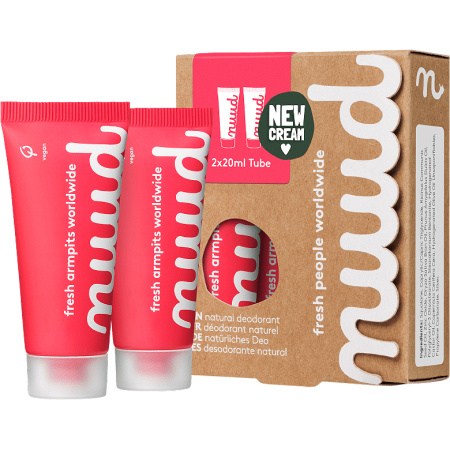 Nuud Smarter Pack Rood Nieuw Crème Tube 2x20ml