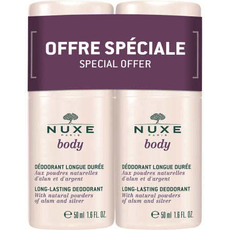 Nuxe Body Langhoudende Deodorant Roll-On Duopack 2x50ml