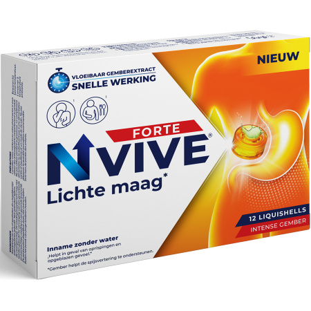 Nvive Lichte Maag Forte 12 Liquishells
