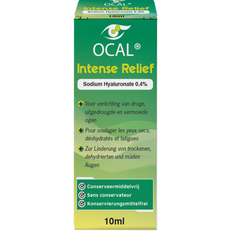 Ocal Intense Relief 0,4% Oogdruppels HA 10ml