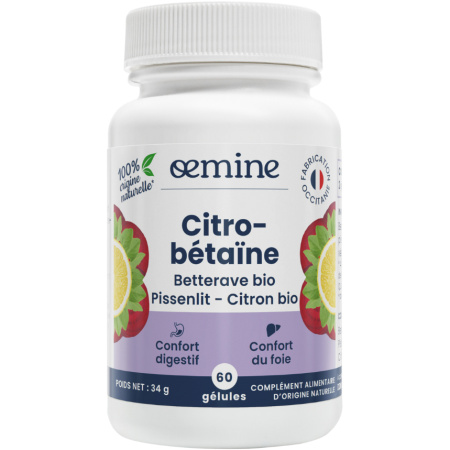 Oemine Citro Betaine Voedingssupplement 60 Capsules
