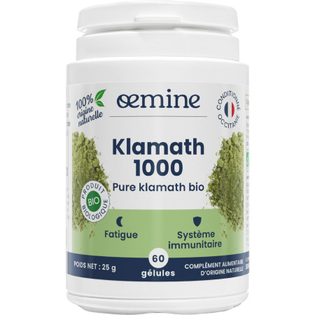 Oemine Klamath 1000 Vermoeidheid en Bloedarmoede 60 Capsules