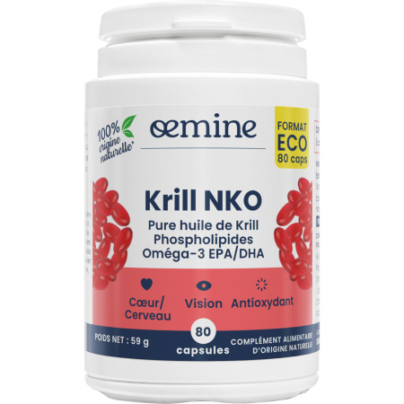 Oemine Krill NKO 80 Capsules