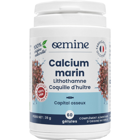 Oemine Marine Calcium Lithothamnion En Oesterschelp 60 Capsules