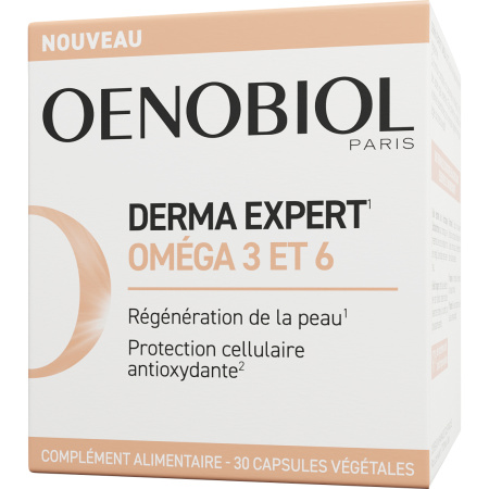Oenobiol Derma Expert Omega 3 En 6 Huidregeneratie 30 Capsules