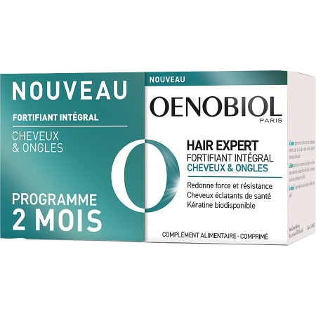 Oenobiol Hair Expert Complete Haar En Nagelversterker 2x60 Tabletten