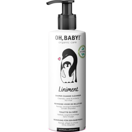 Oh, Baby! Liniment Reiniging Voor De Billetjes Pompfles 400ml