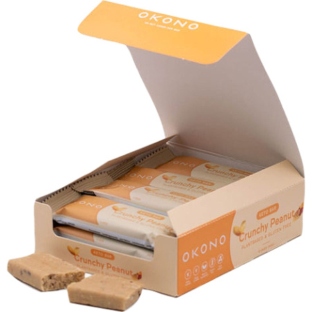 Okono Energiebars Knapperige Pinda's 12x40g