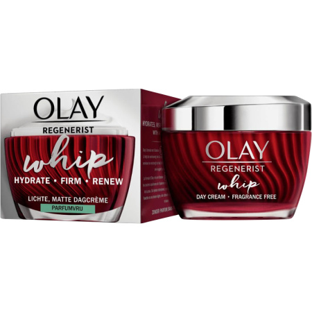 Olay Regenerist Dagcreme Whip Fragrance Free Pot 50ml