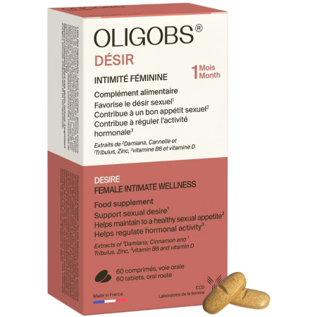 Oligobs Désir Vrouwelijke Intimiteit 60 Tabletten
