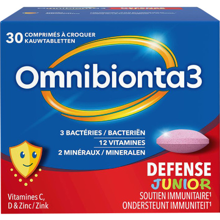 Omnibionta3 Multivitaminen Defense Junior 30 Tabletten