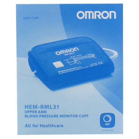 Omron HEM-RML31 Easy Cuff Vervangingsmanchet 1 Stuk