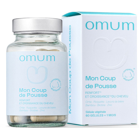 Omum Mon Coup De Nutricosmétique Versterking En Groei Van Het Haar 60 Plantaardige Capsules