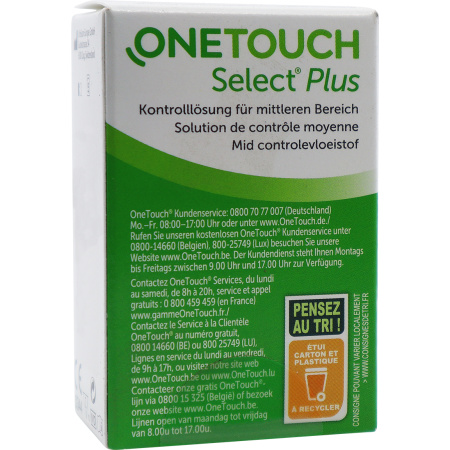 OneTouch Select Plus Controlevloeistof 1x3,75ml