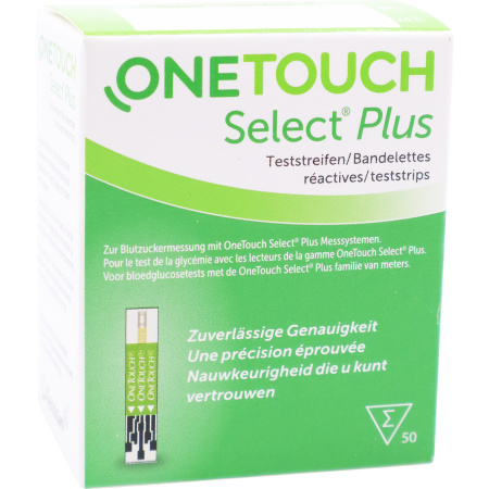 OneTouch Select Plus Teststrips 50 Stuks