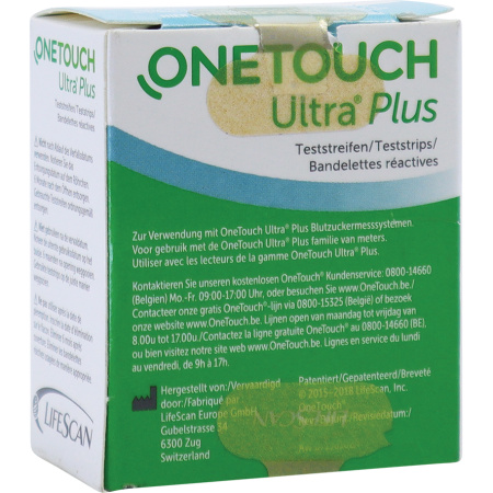 OneTouch Ultra Plus Teststrips 50 Stuks