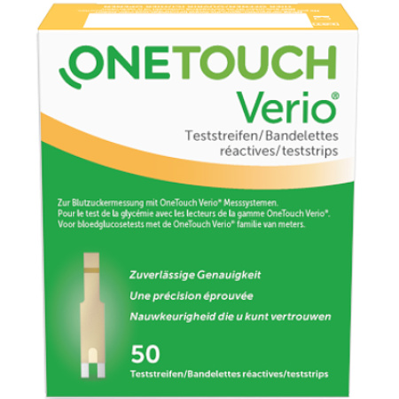 OneTouch Verio Teststrips 50 Stuks