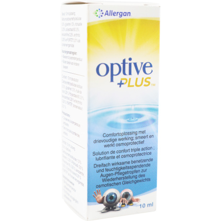 Optive Plus Steriele Oplossing 10ml