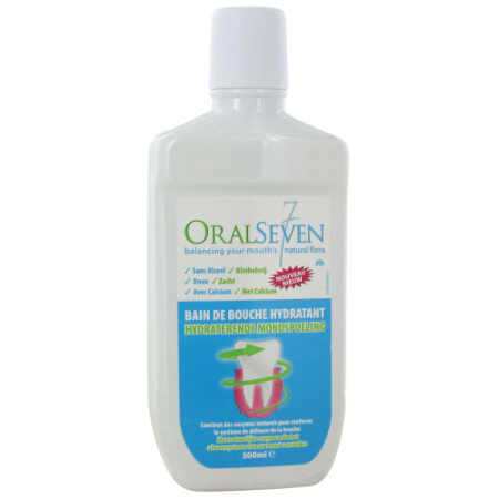 OralSeven Hydraterende Mondspoeling 500ml