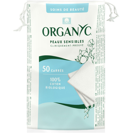 Organyc Beauty Biologische Wattenpads 50 Stuks