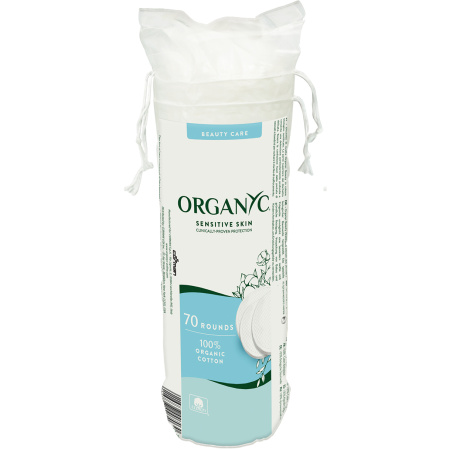 Organyc Beauty Biologische Wattenschijfjes 70 Stuks