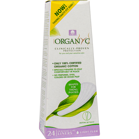 Organyc Inlegkruisjes String 100% Bio Katoen 24 Stuks